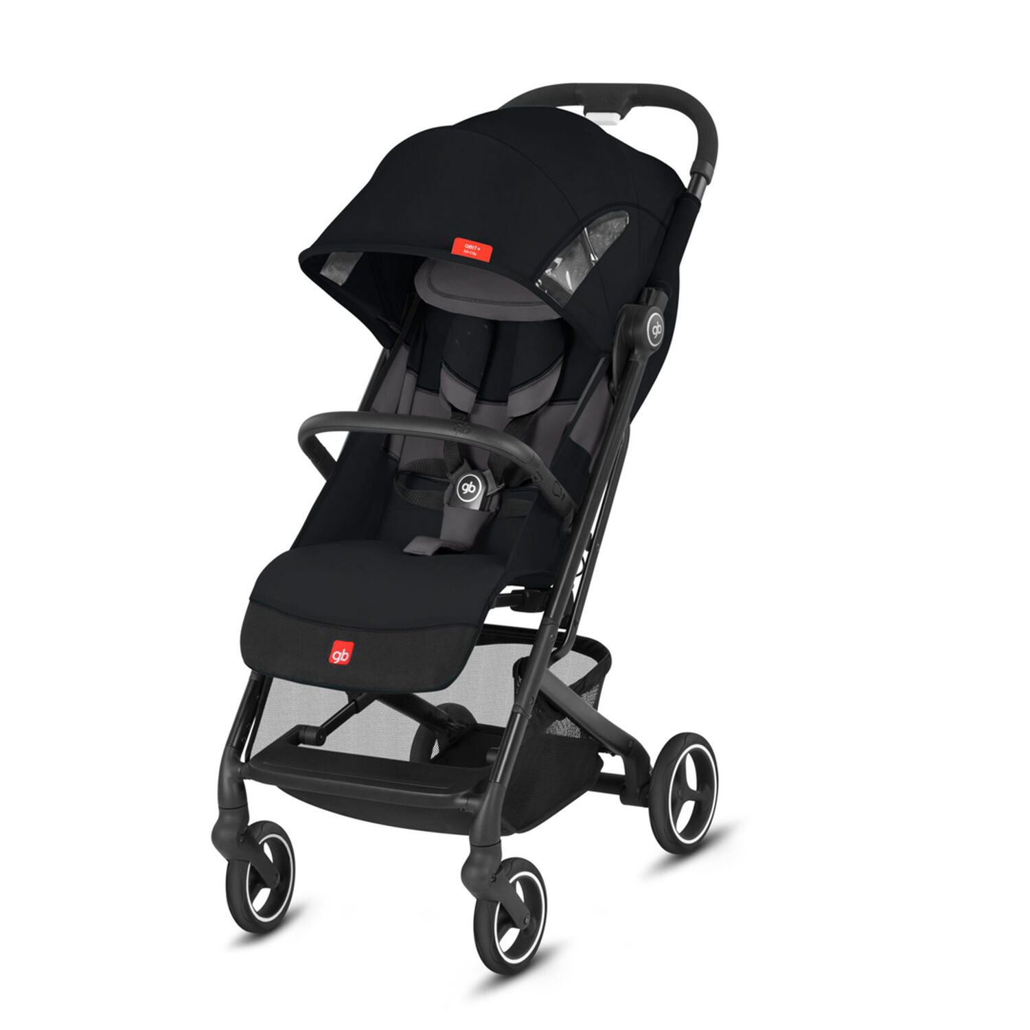 Coche Travel System Qbit Ac Black + Aton B2 + Base image number 2.0
