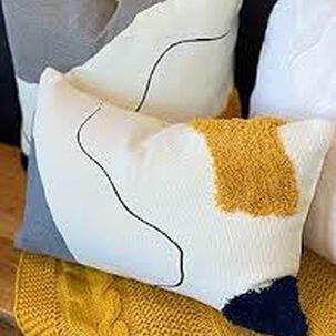 Set De 2 Cojines Kilim Asimétrico