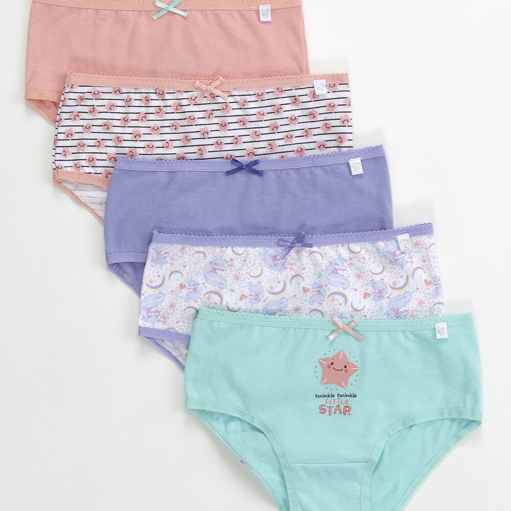 Pack 5x Bikini Algodón P517.185-lil image number 0.0