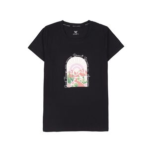 Polera Deportiva Manga Corta Cuello Redondo Mujer Wetland
