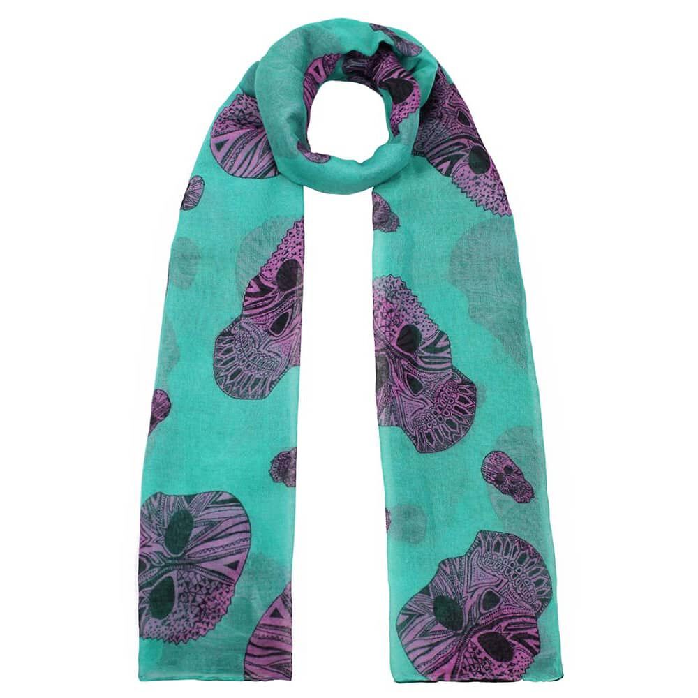 Pa&ntilde;uelo Omani Turquesa Kubayoff image number 0.0