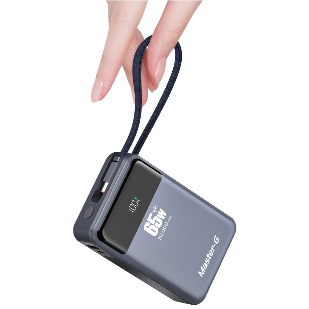 Batería Externa Power Bank Notebook 20000 Mah 65w Master-g image number 2.0