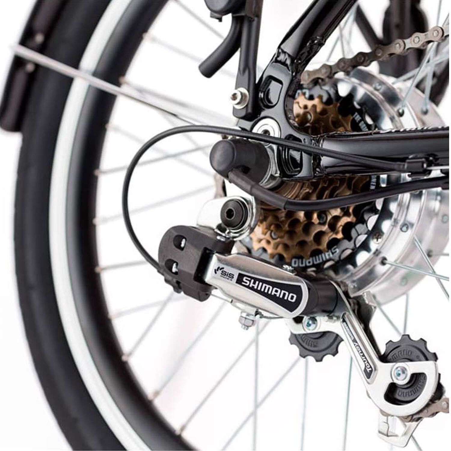 Aro 26" Doble Pared Aluminio 36h Negro E-bike image number 6.0