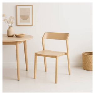 Silla De Comedor Madera Rover Viena Natural