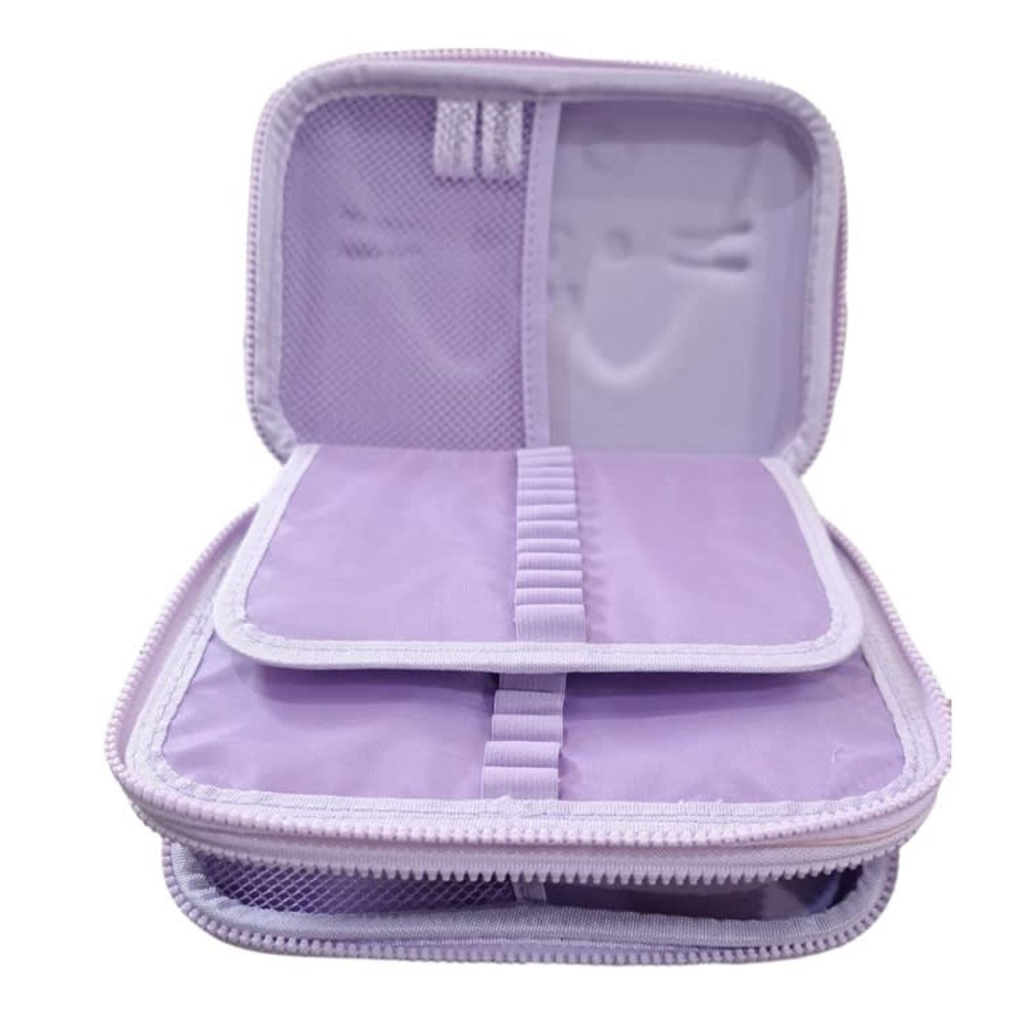Estuche Gato Dise&ntilde;o Divertido Organizador Escolar Ni&ntilde;os image number 1.0