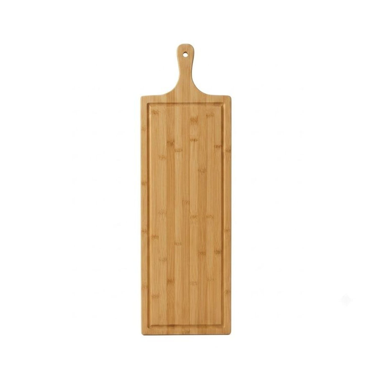 Tabla Bamb&uacute; Alargada Mango Tabla Picar Servir Cocina 50cm image number 0.0