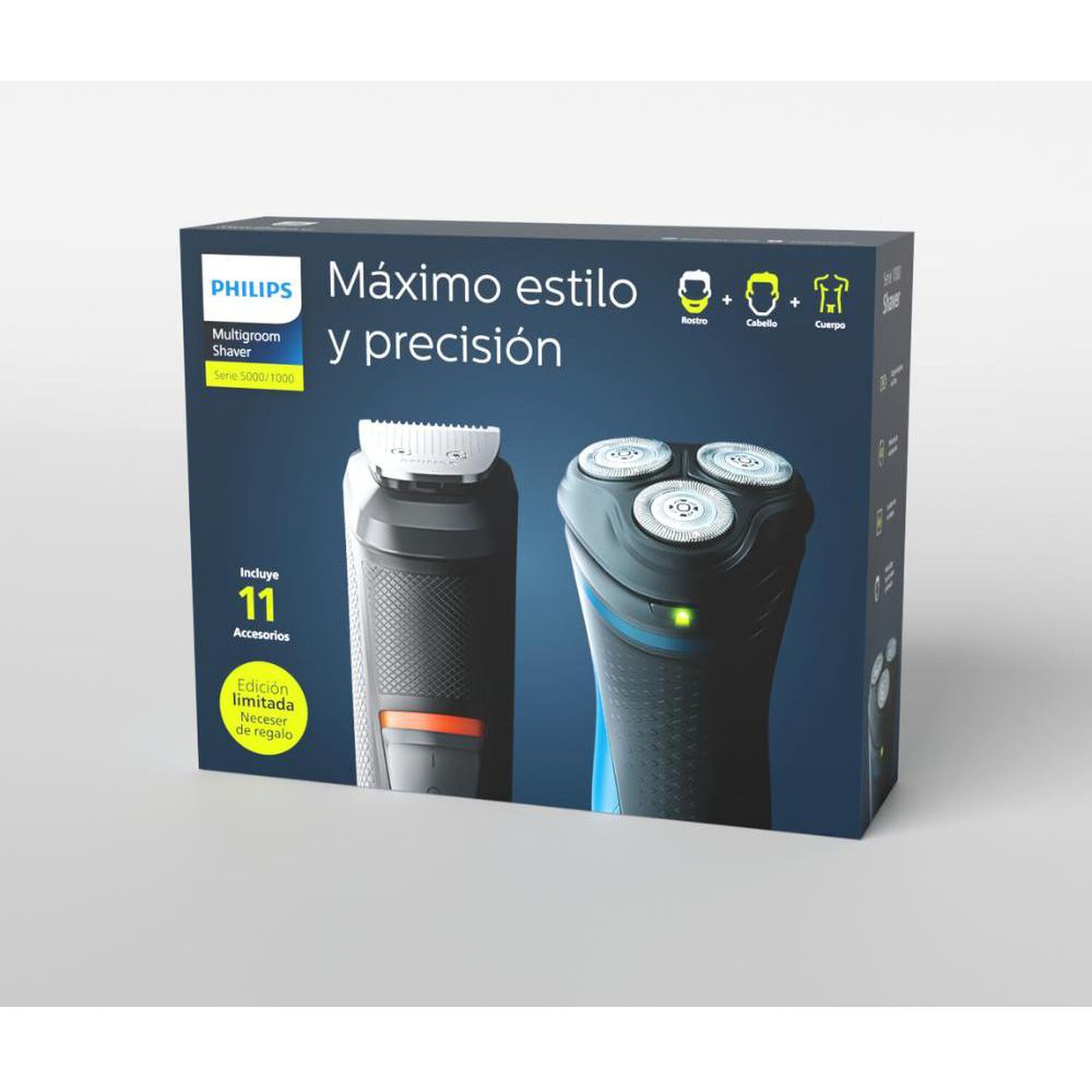 Combo Cuidado Personal Philips MG-5730 + S-1121 image number 9.0