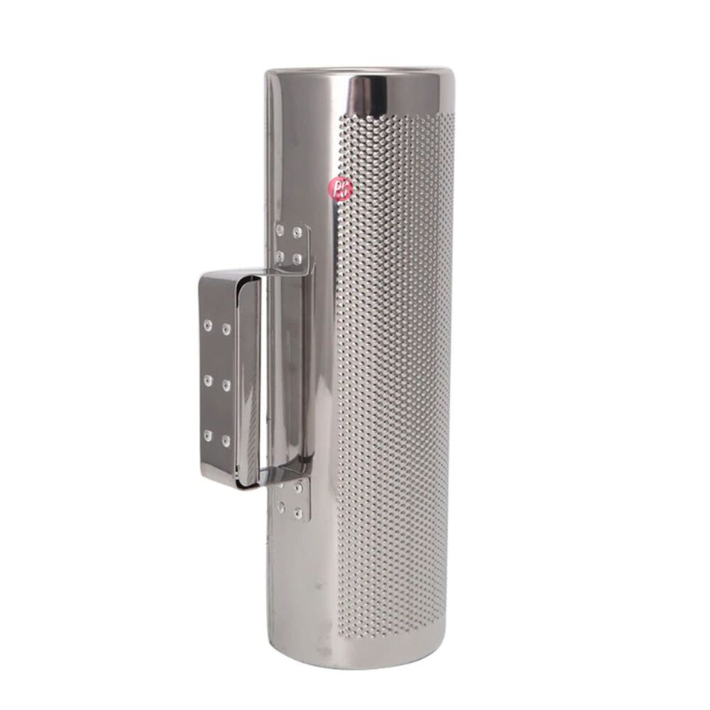 Guiro Met&aacute;lico 12x4 Pulgadas Plateado Con Cepillo - Ps image number 3.0