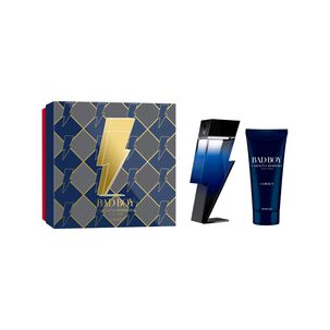 Set De Perfumería Bad Boy Cobalt Carolina Herrera / 100ml / Eau De Toilette + Shower Gel 100 Ml