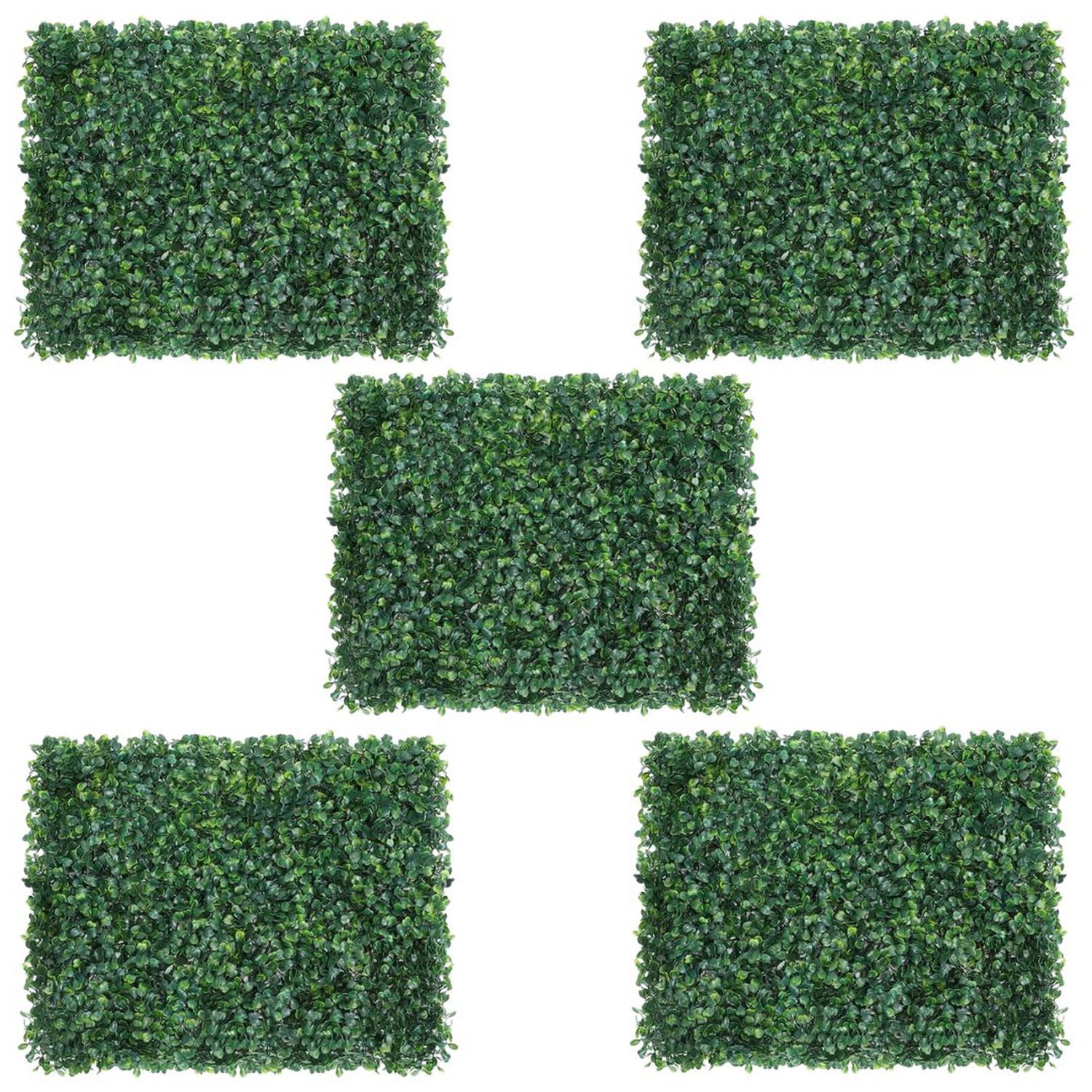 Pack 5 Palmetas Artificial Trebol Vertical De 60x40cm image number 0.0
