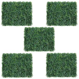 Pack 5 Palmetas Artificial Trebol Vertical De 60x40cm