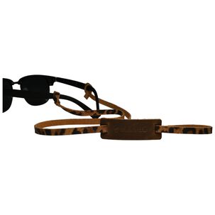 Strap De Lentes De Cuero Animal Print