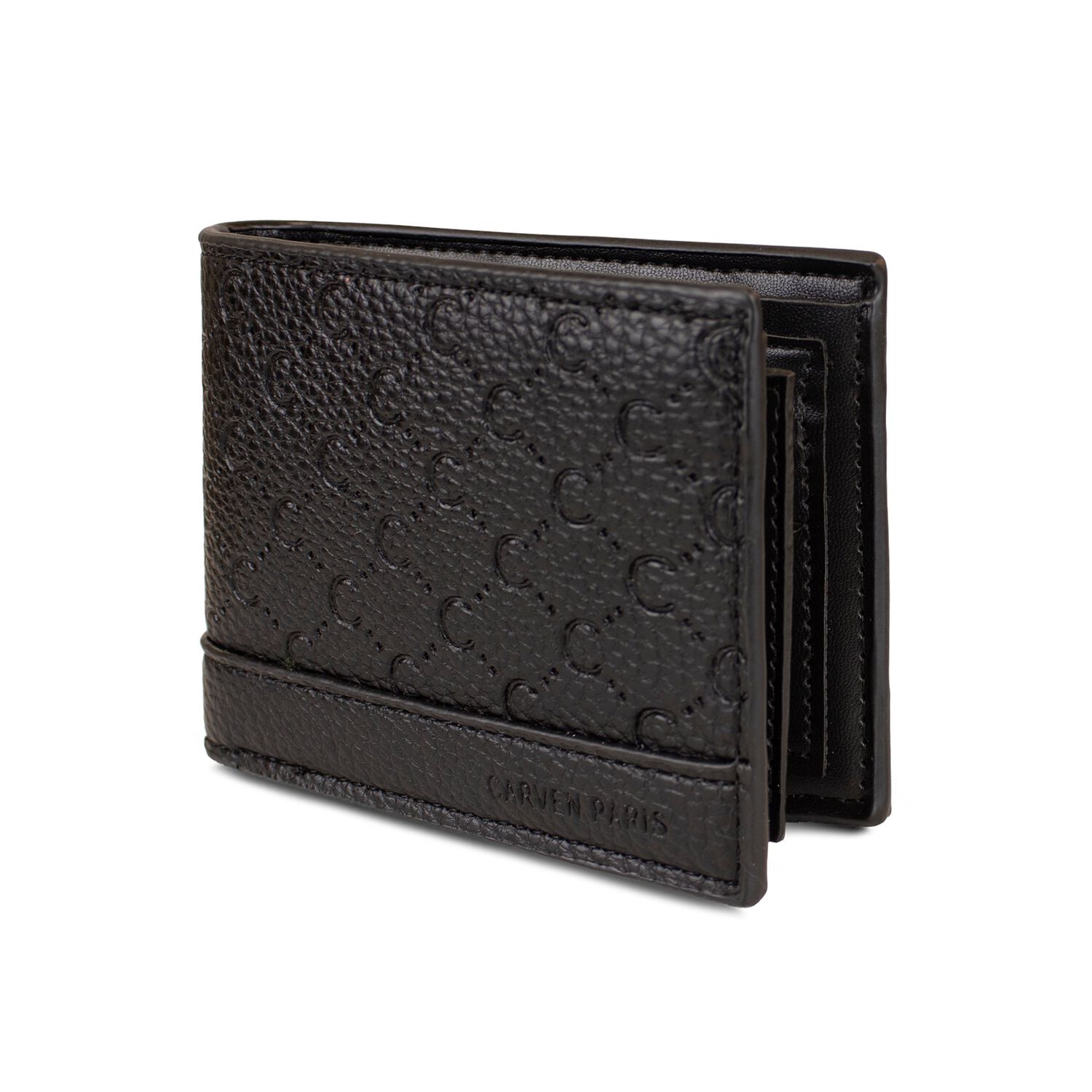 Billetera Hombre Lucca Negra Con Monedero Carven Paris image number 3.0