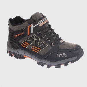 Zapatilla Outdoor Gris Naranjo V&iacute;a Franca Art: 3c515orange