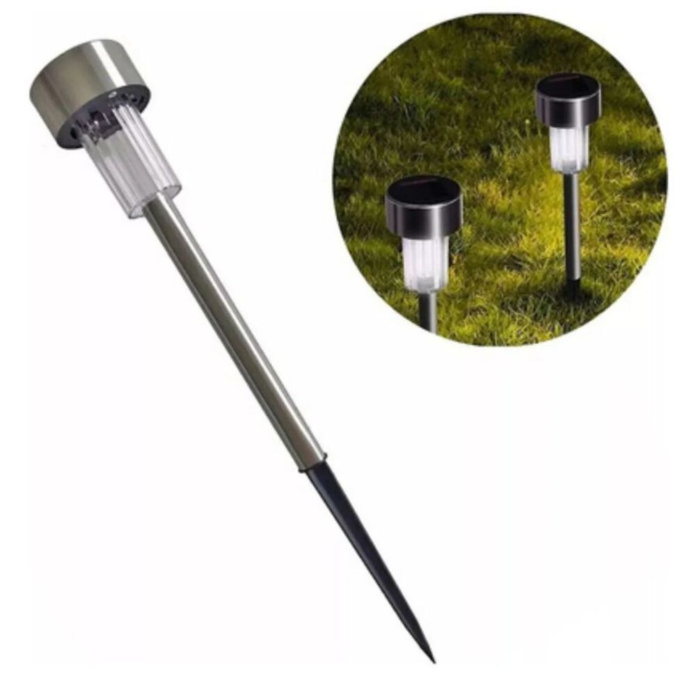 Set 10 Estacas Led Solar Tobago 4,5x30cm Jard&iacute;n image number 1.0