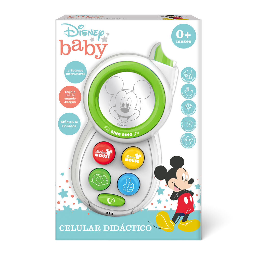 Celular Didáctico Disney Baby image number 0.0
