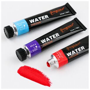 Pintura Acuarela 12 Colores 12ml Premium - Ps