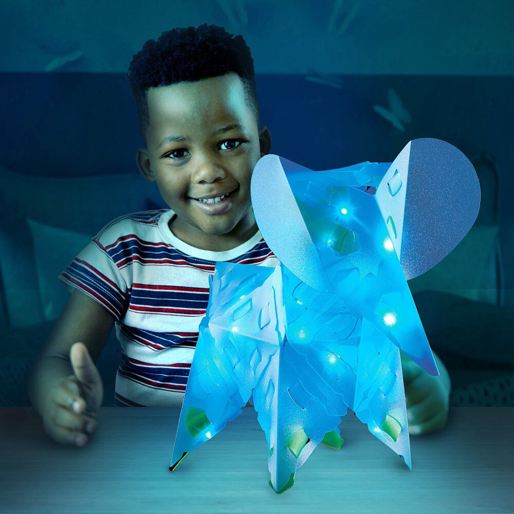 Rompecabezas Con Iluminacion 3d Pequeño Elefante Creatto image number 5.0