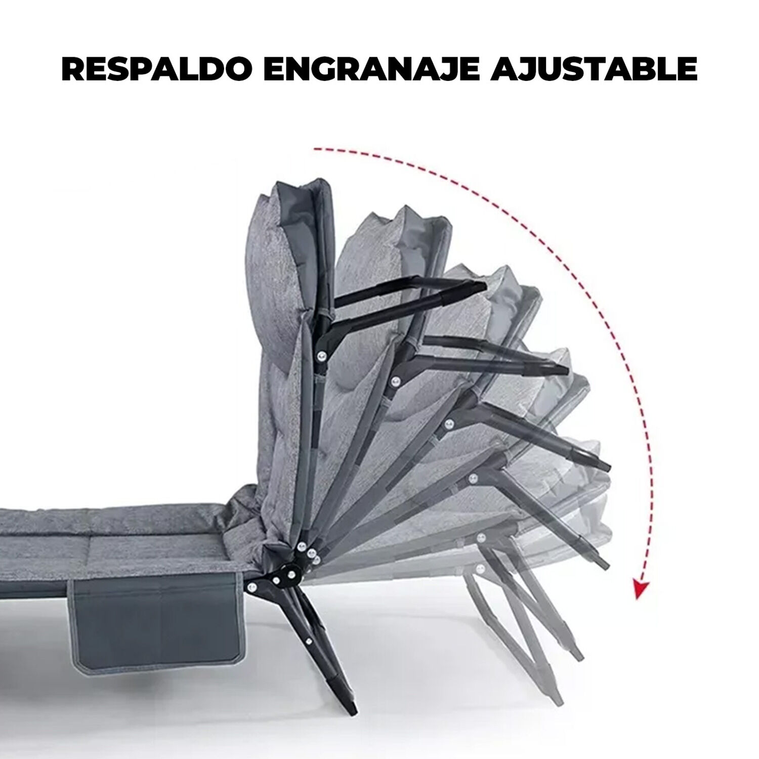 Catre Campa&ntilde;a Acolchado Cama Camping Plegable Outdoor image number 2.0