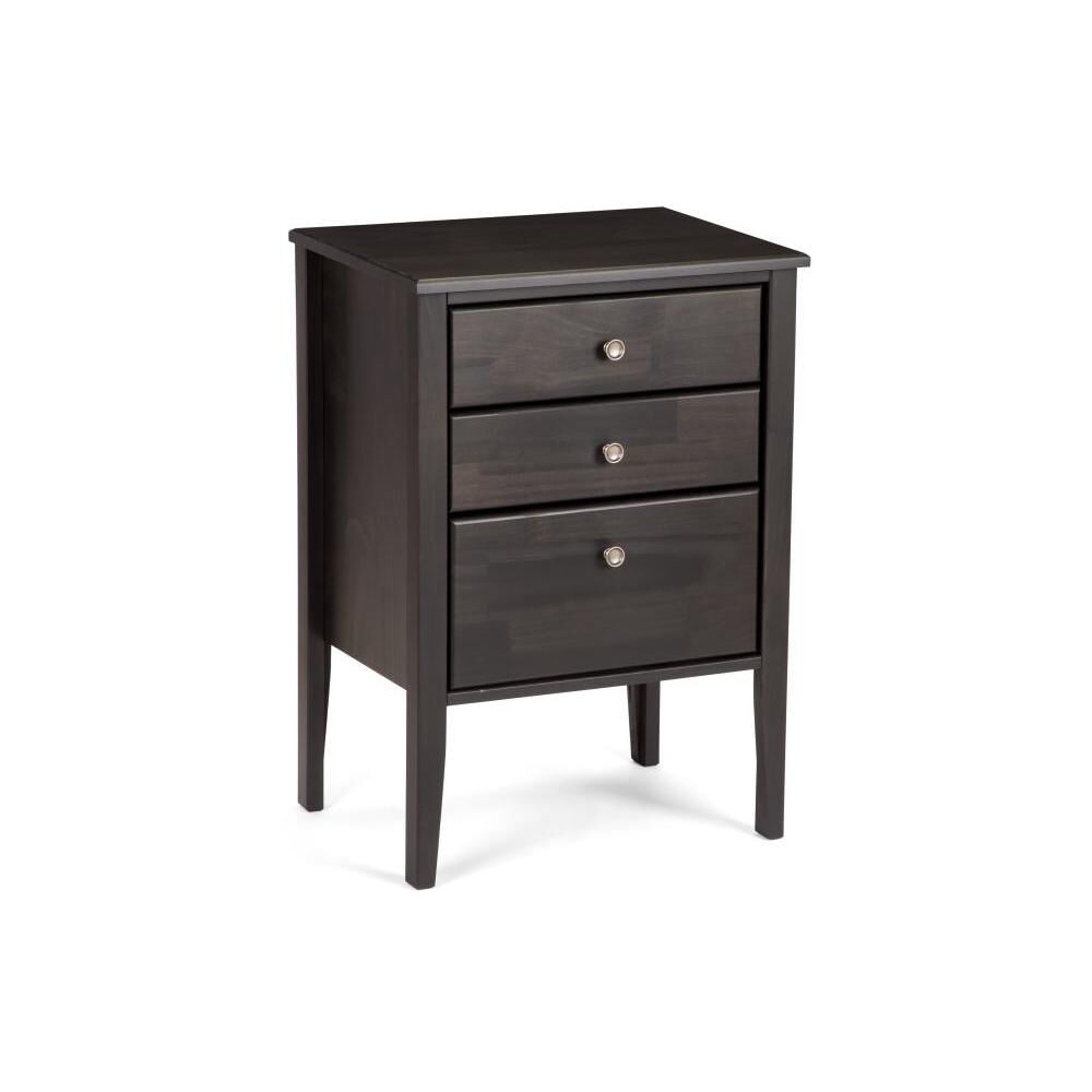 Cama Europea Rosen Tempo / 2 Plazas / Base Dividida + Velador Issey Grafito image number 3.0