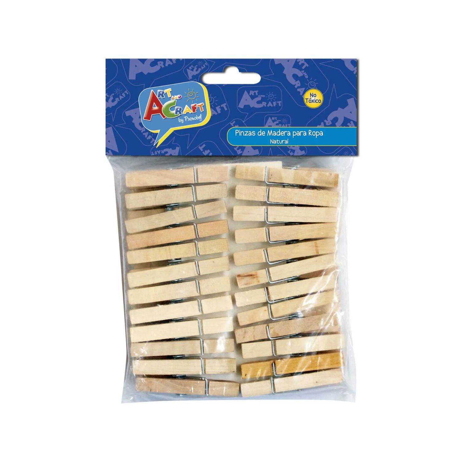 Pinzas De Madera 48 Unid Art & Craft image number 0.0