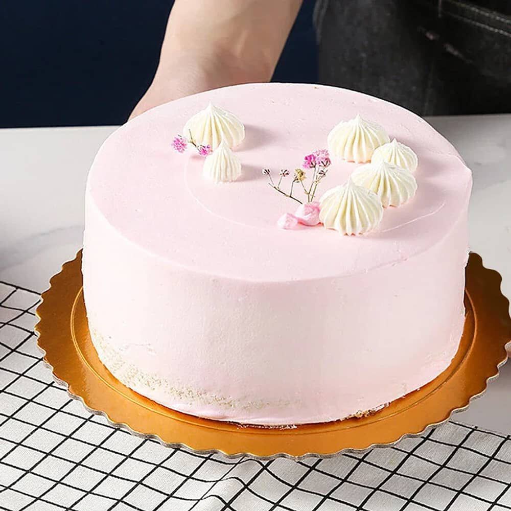 Set 12 Bases Bandejas Decorativas Para Reposter&iacute;a Dorada 25 Cm image number 3.0