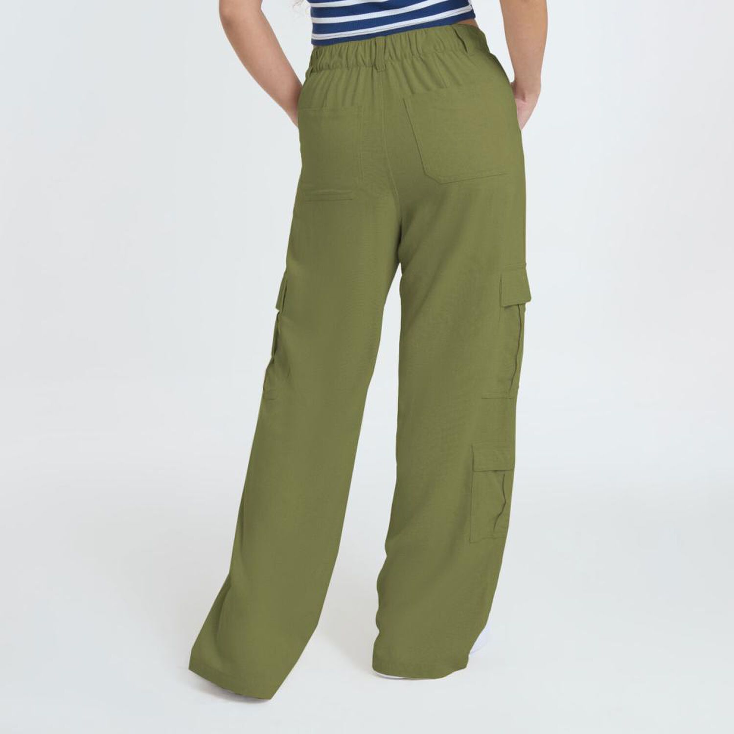 Pantal&oacute;n Lino Tiro Medio Relax Mujer Freedom image number 2.0