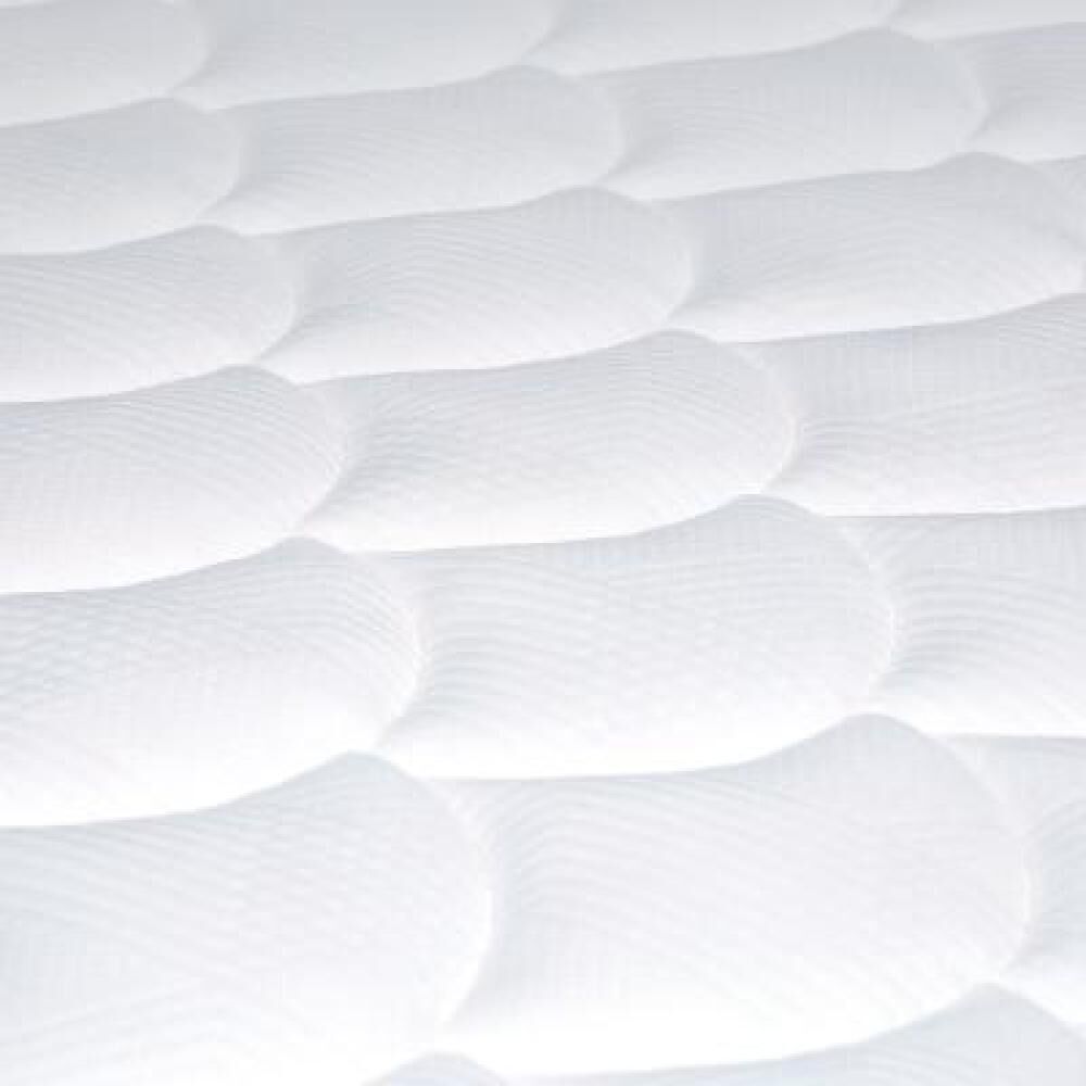 Cama Europea Rosen New Style 4 Plus / 1 Plaza / Base Normal  + Respaldo Rachel Gris image number 13.0