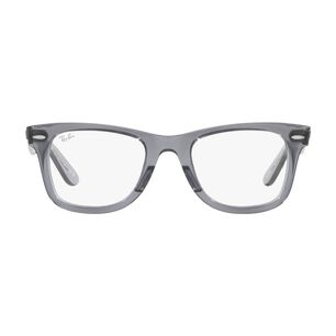 Lentes &Oacute;pticos Wayfarer Ease Gris Transparente Ray-ban Optical
