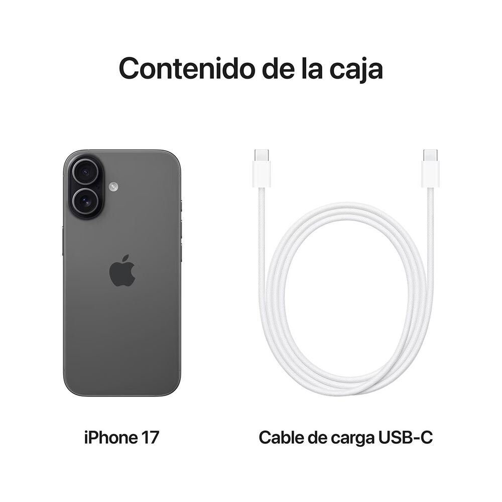 Apple Iphone 17 5g 256 Gb - Negro Esim image number 2.0