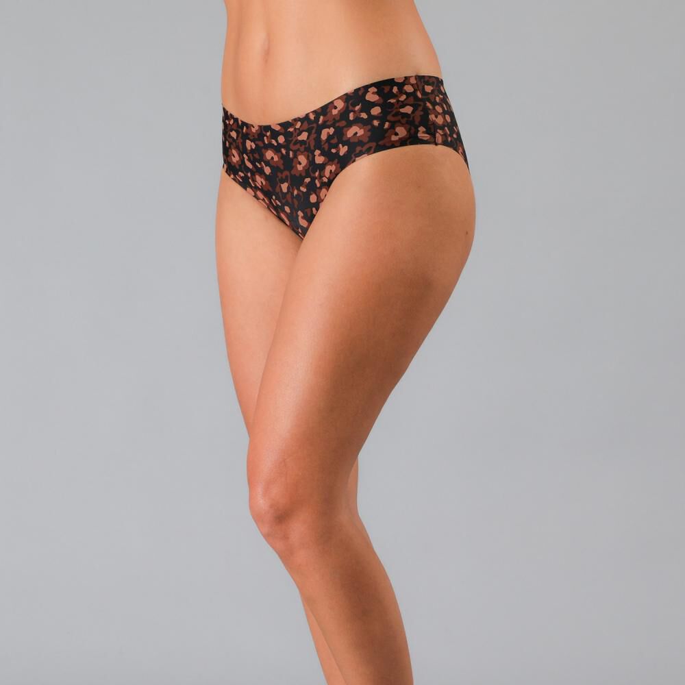 Pack 3x Pantaleta Micro Print Bonded Flores image number 1.0