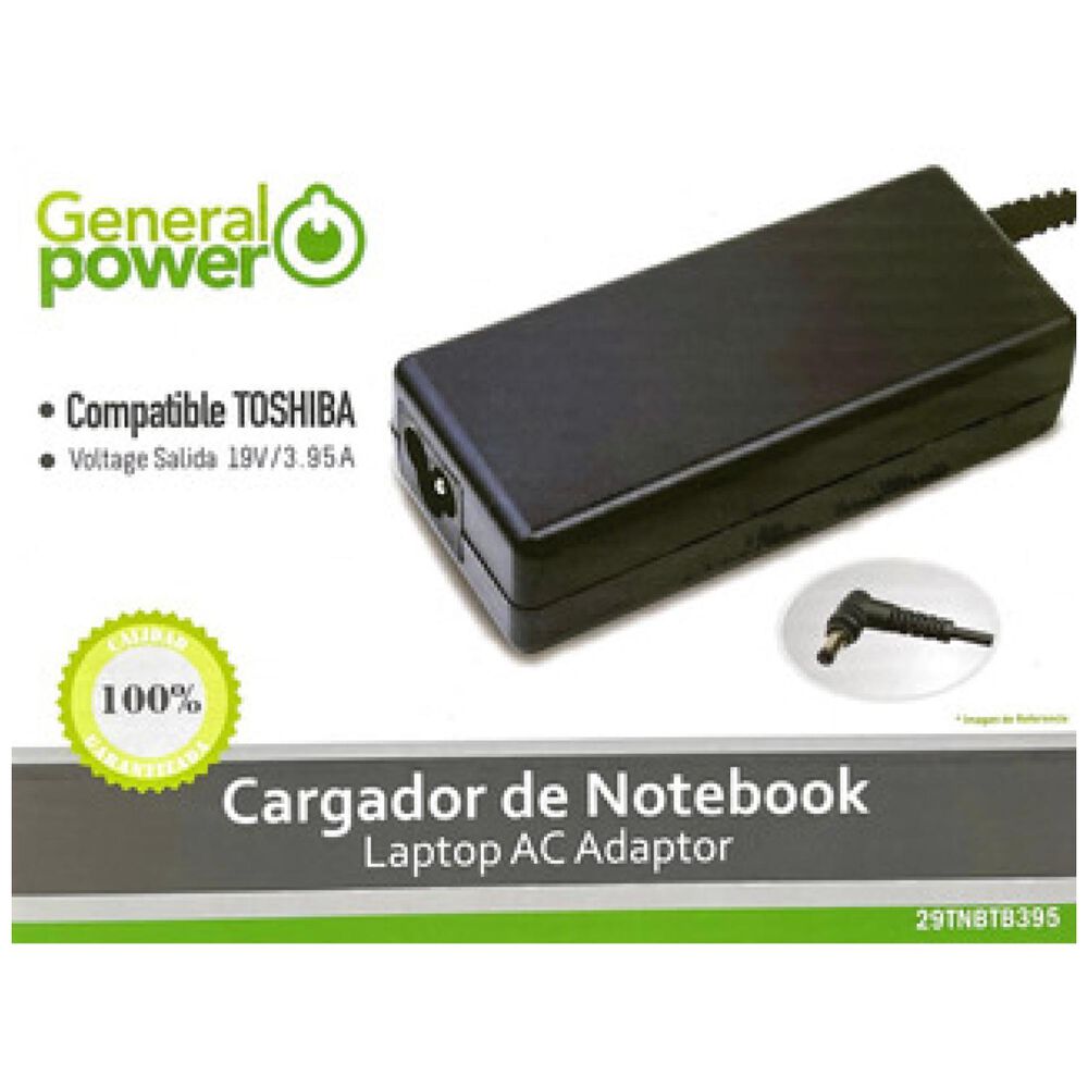 Cargador Alternativo Para Notebook Toshiba 19v 3.95a image number 3.0