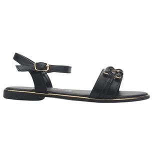 Sandalia Mujer Casual Negro Chalada Buckel-3