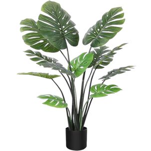 Monstera Premium 120 Cm. / 10 Hojas Arbusto Real