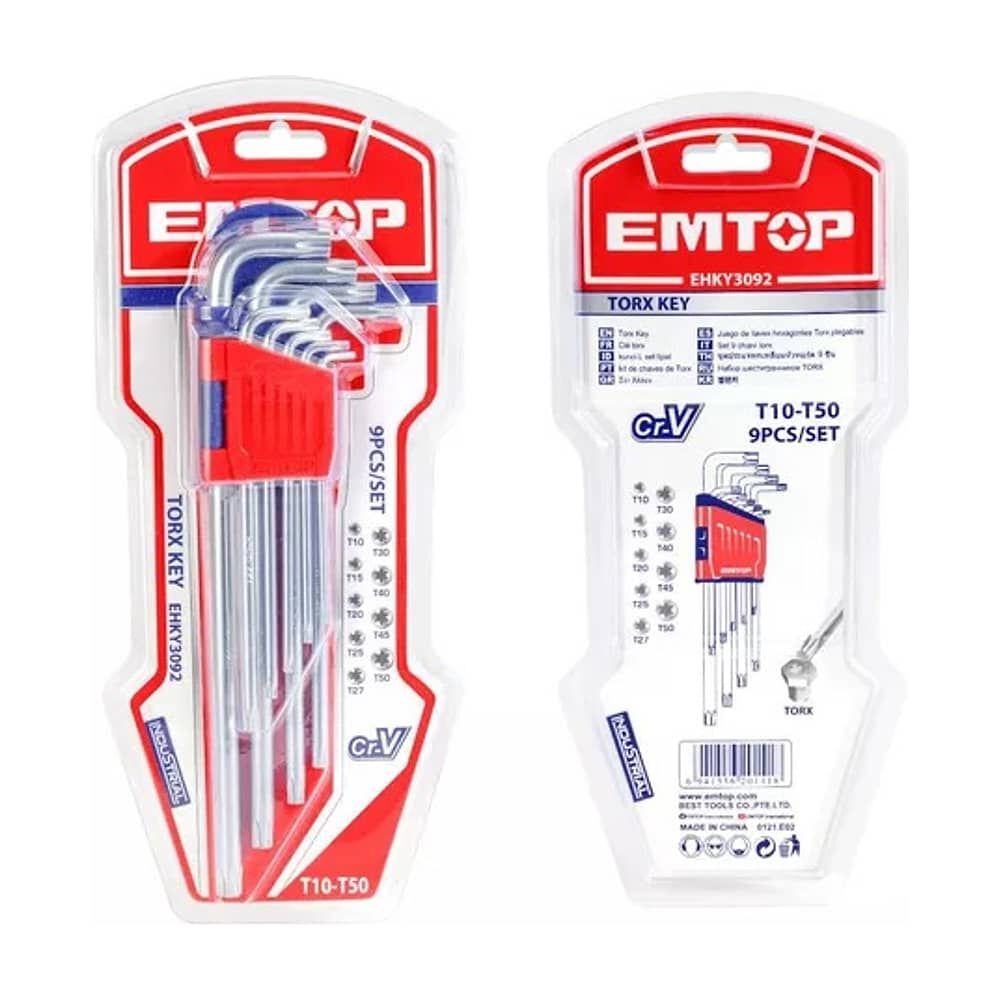 Juego De Llaves Torx Set De 9 Piezas image number 0.0