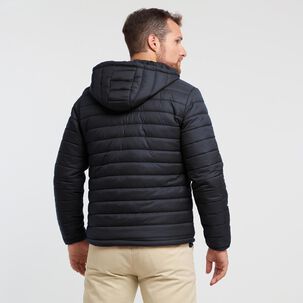 Parka Lisa Regular Cuello Alto Con Capucha Hombre Herald