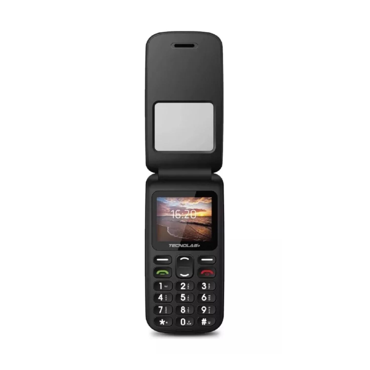 Telefono Senior Adulto Mayor Tipo Almeja 4g Rojo image number 1.0