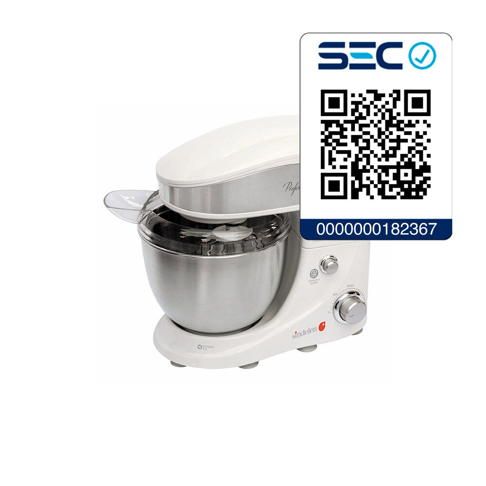 Batidora de Pedestal Sindelen BP-4500BL / 4 Litros / 450W image number 1.0