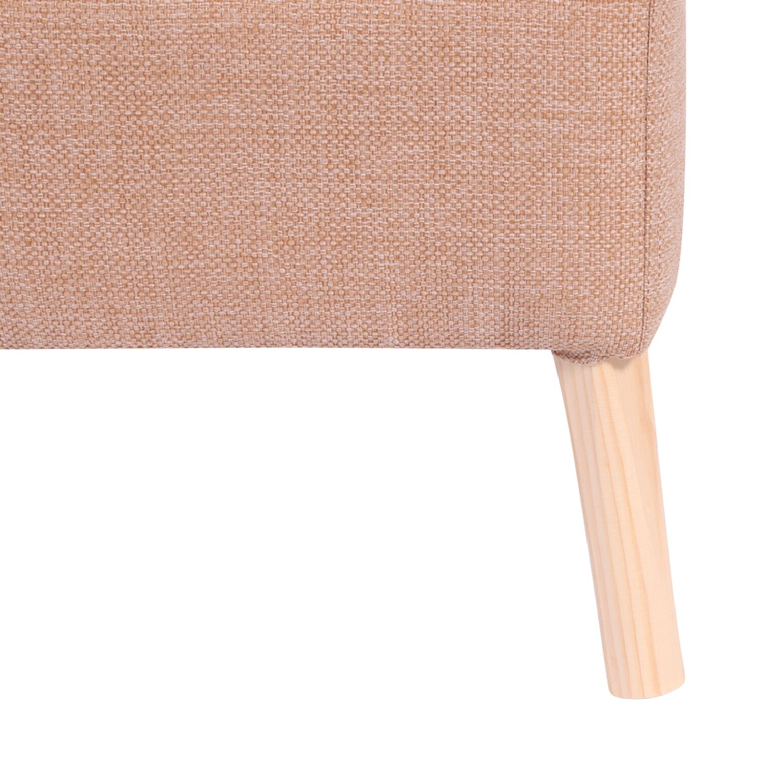Pouf Alemania Beige Omega 42x42x43 Cm M&aacute;xima Design image number 3.0