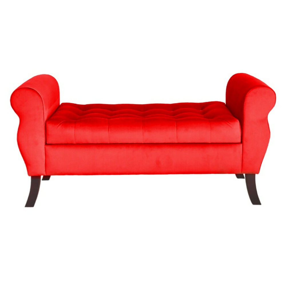 Banqueta Baul Diva Color Rojo image number 0.0
