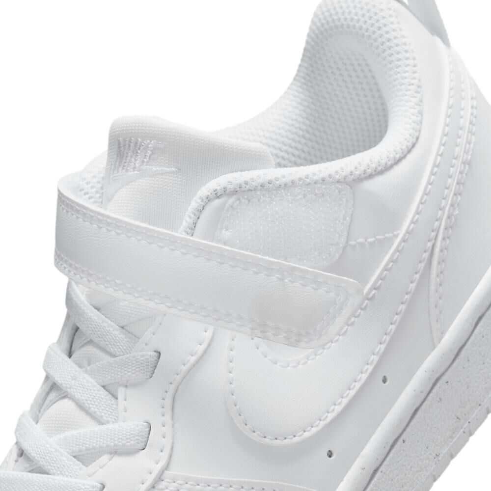 Zapatilla Urbana Unisex Nike Court Borough Low Recraft Blanco image number 7.0