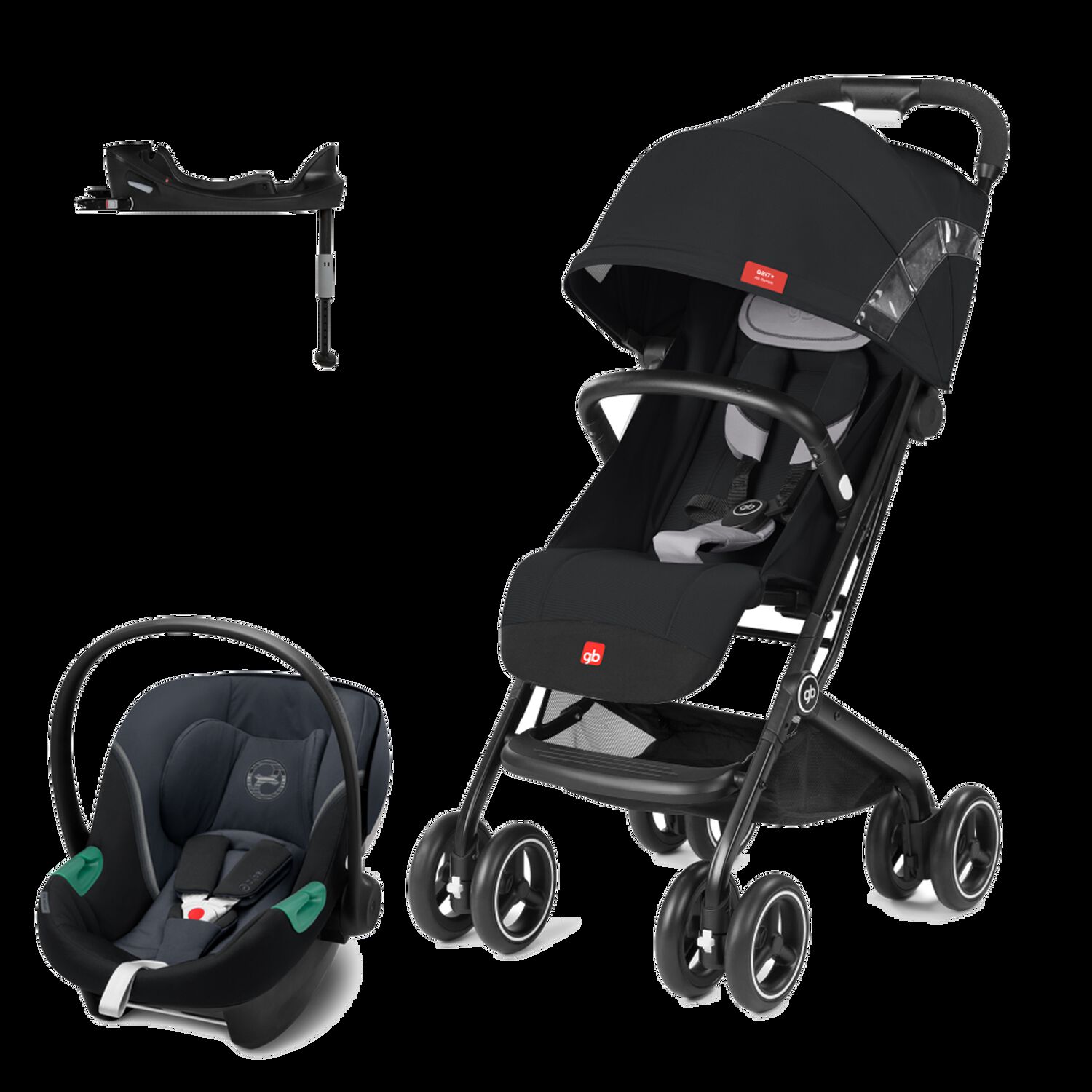 Coche Travel System Qbit At Vb+aton S2+base image number 0.0