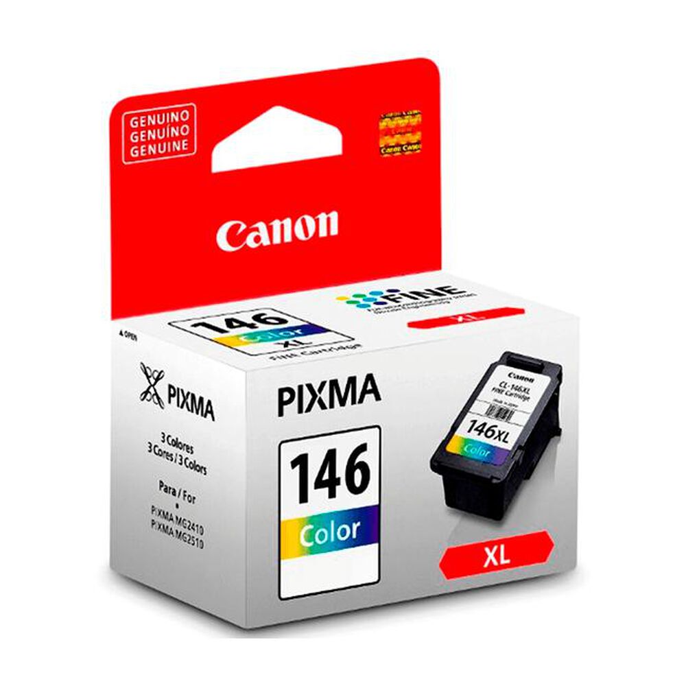 Cartucho Tinta Canon Cl 146 Xl Pixma Mg2410 Mg2510 Color image number 0.0