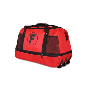 Bolso Tipo Mochila Con Ruedas Goliat Rojo F La Maleta De Chile