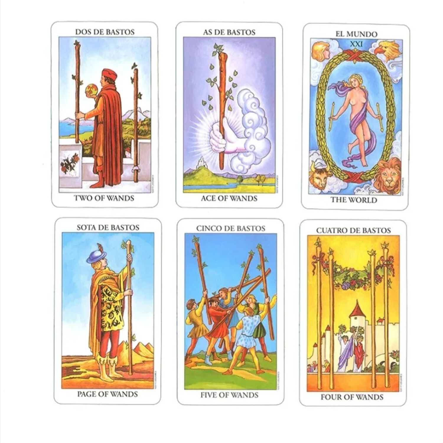 Tarot Rider Waiter En Espanol image number 6.0