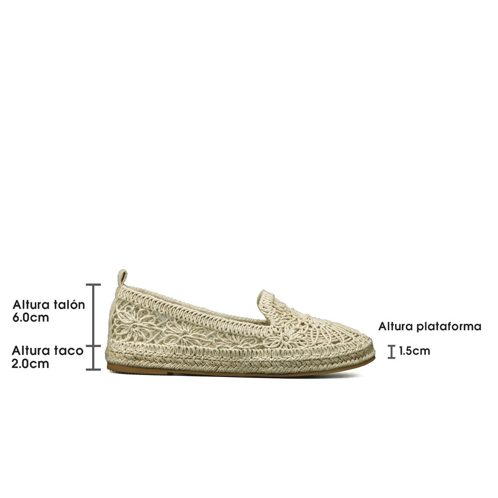 Alpargata Casual Plana Transpirable Mujer Weide Qiu389 image number 6.0