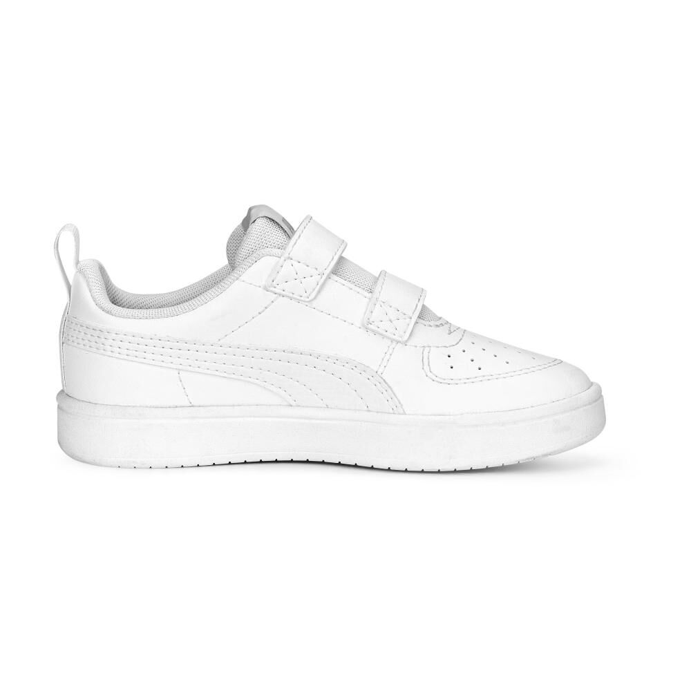 Zapatilla Escolar Unisex Puma Rickie V Ps Blanco image number 4.0