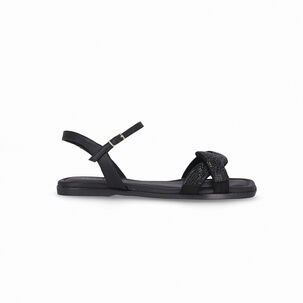Sandalia Mujer Negro/strass Gabi Piccadilly