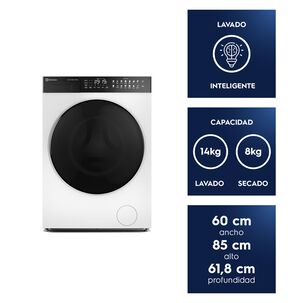 Lavadora Secadora 14/8 Kg Carga Frontal Inverter Eflwd12w