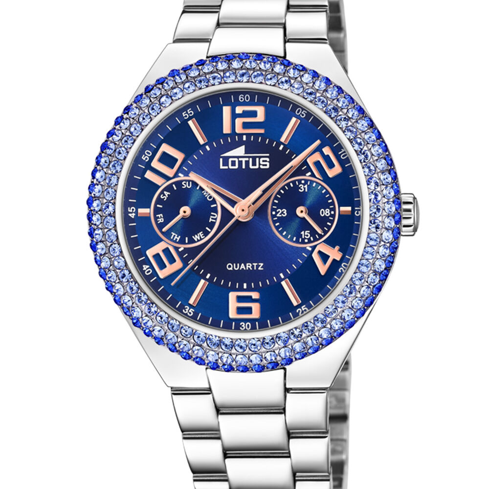 Reloj 18909/1 Lotus Azul Mujer Bliss image number 0.0